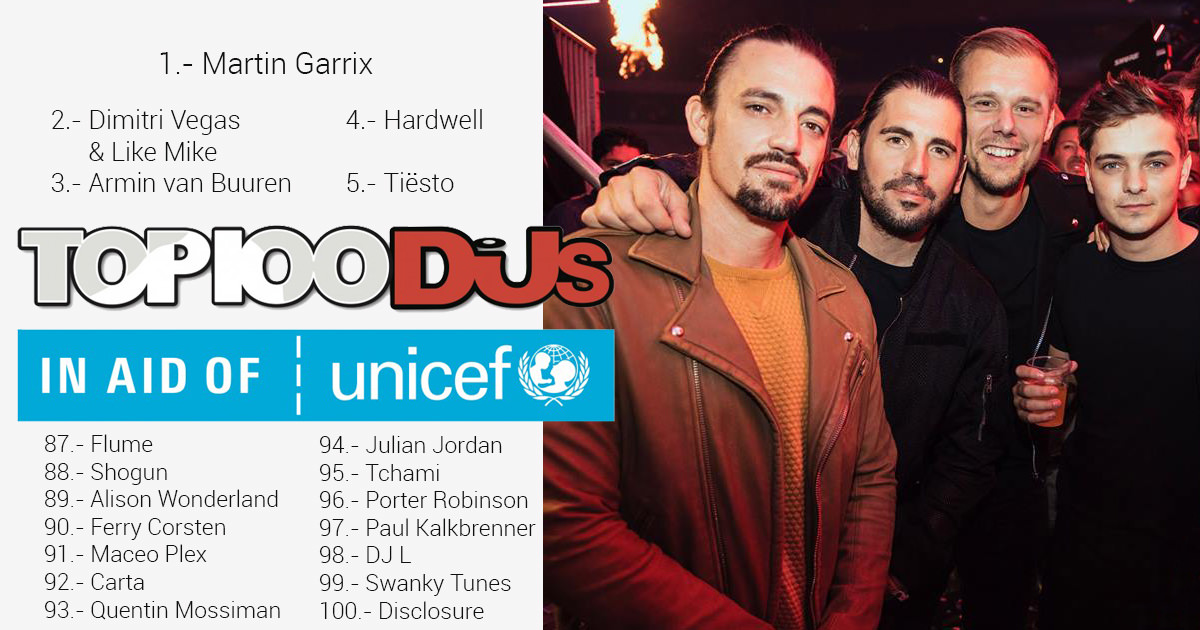 TOP 100 DJS 2017 DJMag