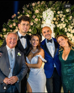 Afrojack se casó con Elettra Lamborghini - Majo Montemayor