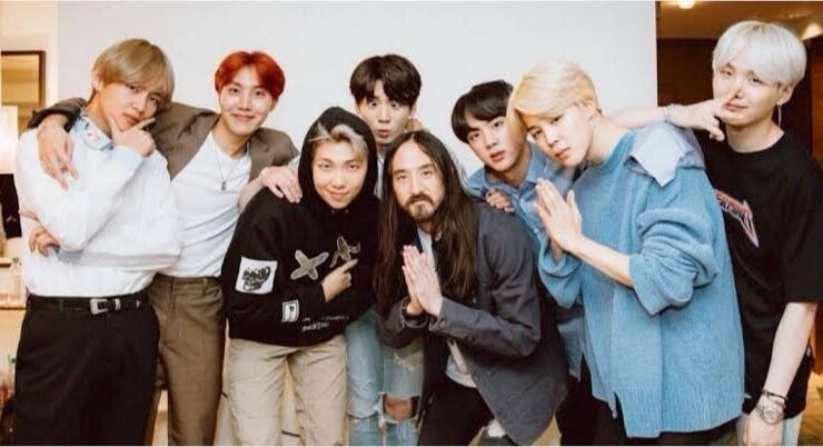 Steve Aoki y BTS