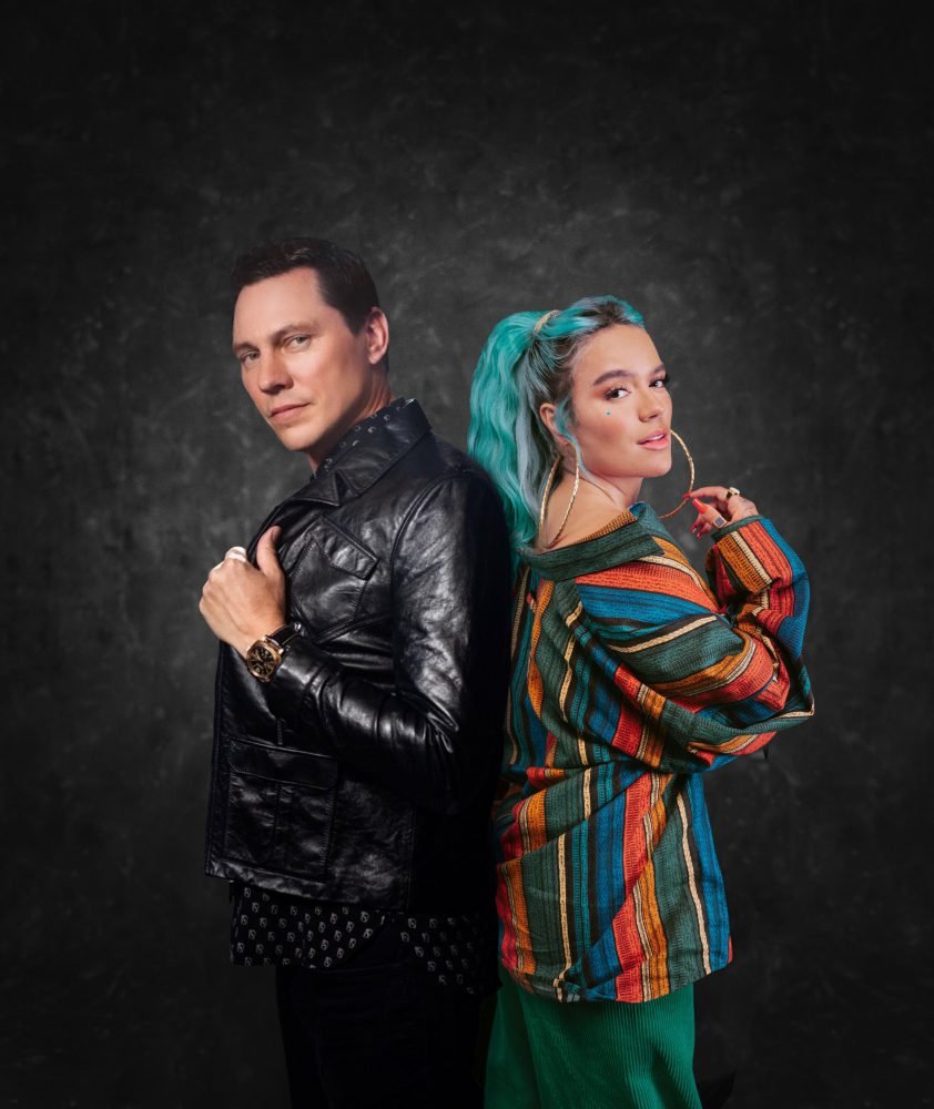 Fotografía de Tiësto y Karol G