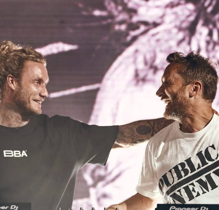 Fotografía de David Guetta & Morten