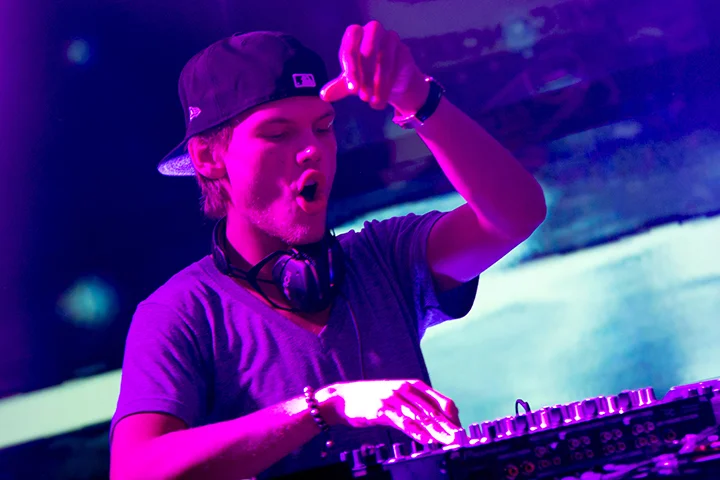 Fotografía de Avicii en Brasil 2014
