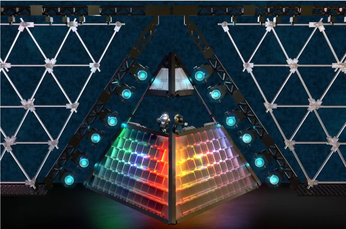 LEGO IDEAS, Daft Punk Concert por Patrick Harboun